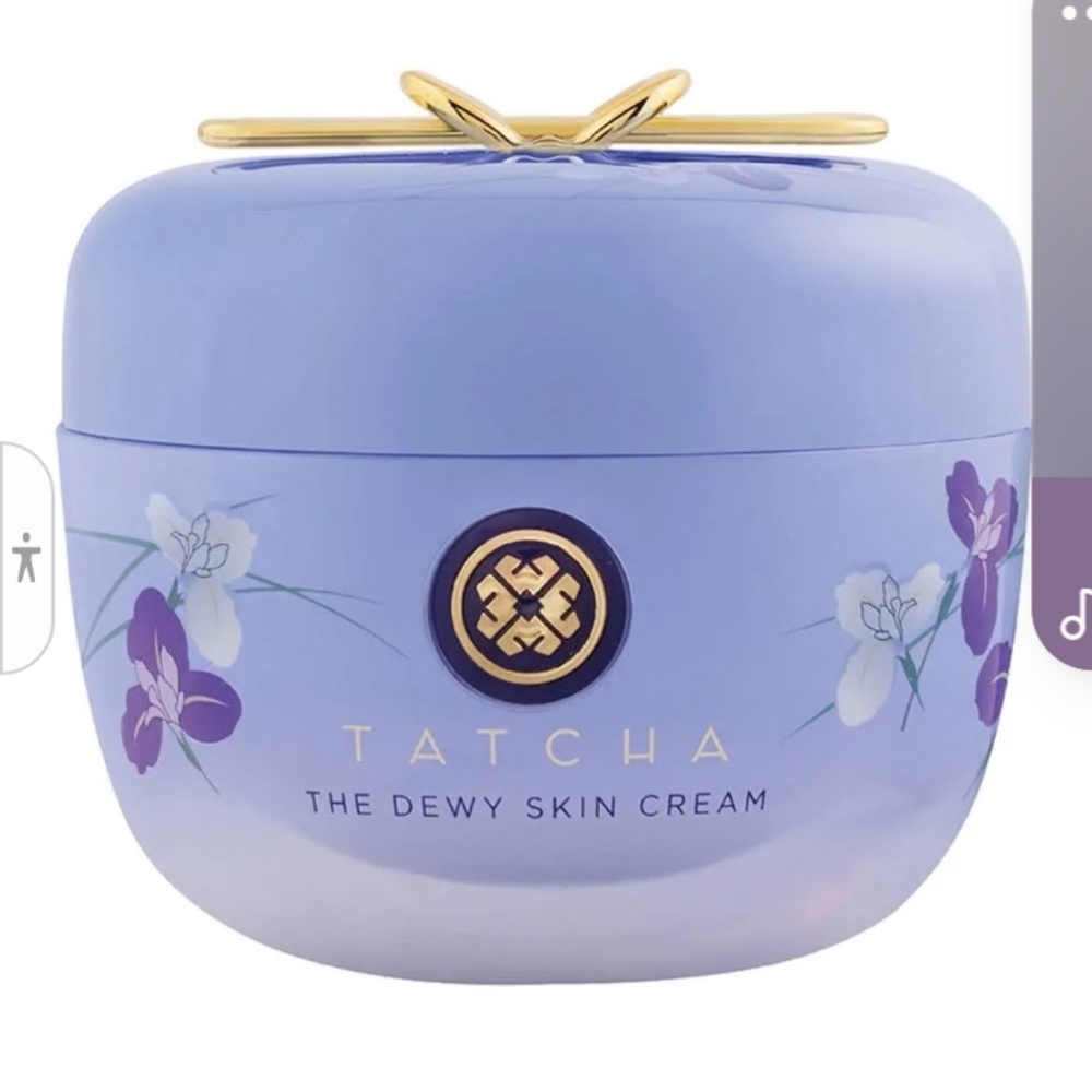 NWT in box Tatcha Dewy Skin Cream 1.7oz-OPENED TO SMELL, NEVER SAMPLED ETC